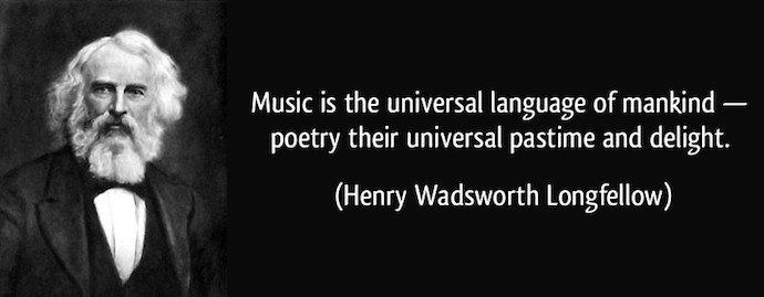 longfellow quote - universal language