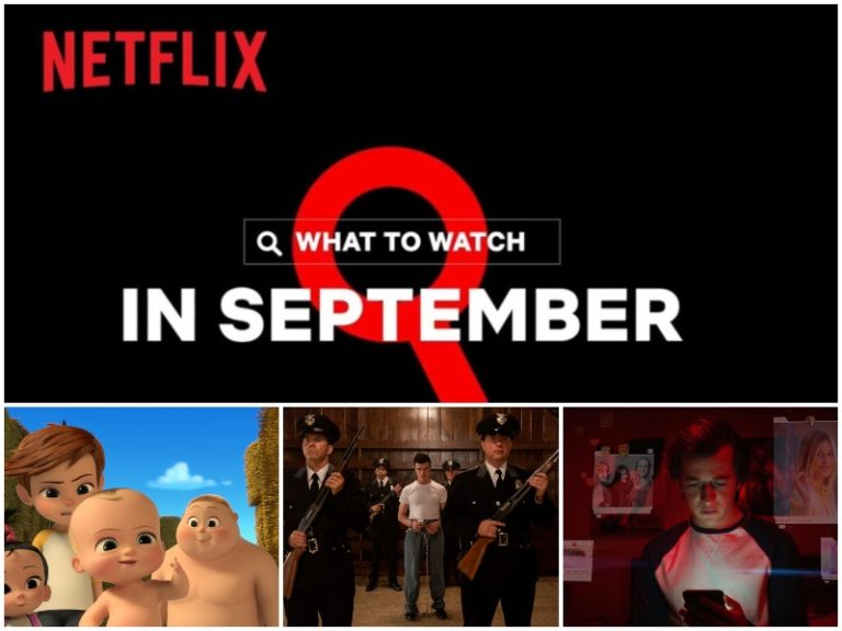 Coming to Netflix: September 2020