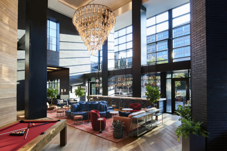 Commons Clubs Now Open at Virgin Hotel Nashville