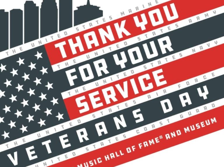Country Music Hall of Fame Offers Free Admission to Armed Services Members on Veterans Day