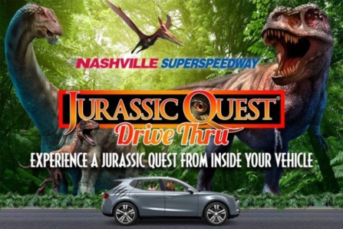 jurassic quest drive thru experience nashville