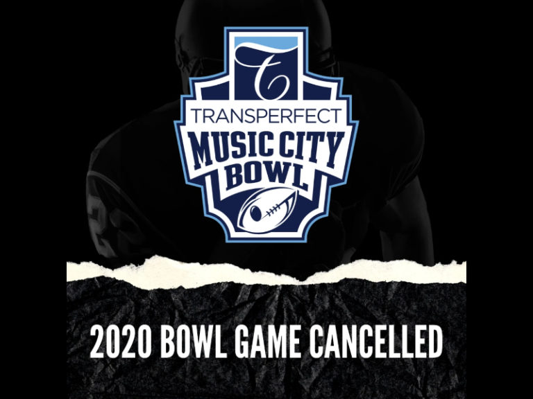 2020 TransPerfect Music City Bowl Cancelled
