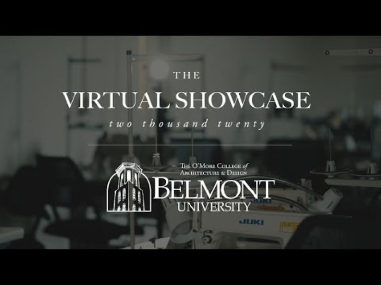 Belmont’s O’More College Releases Virtual Fashion Show Documentary