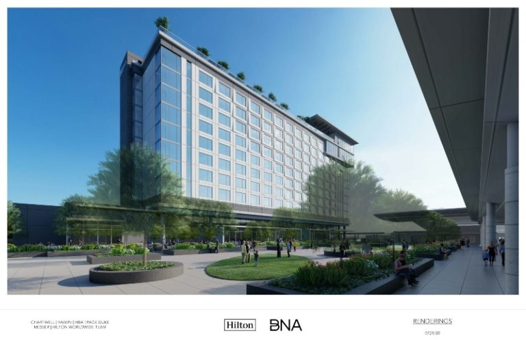 World-Class On-Airport Hilton Hotel Coming to BNA