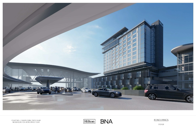 nashville airport new hotel