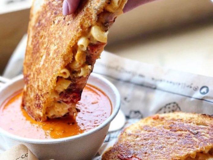 the grilled cheeserie to be on the food network