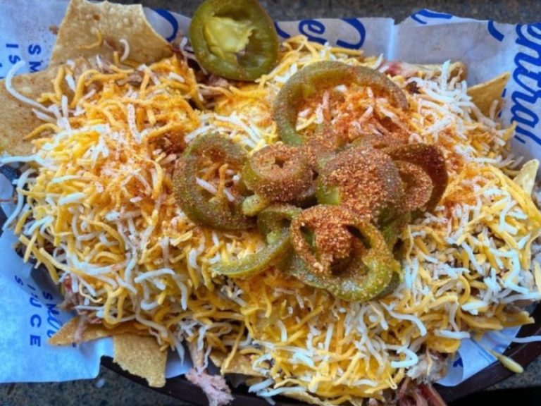 Central BBQ + Yazoo Brewing Team Up for a Limited-Edition Nacho Dish