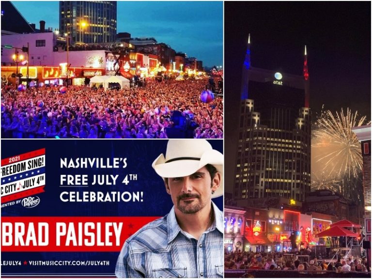 Brad Paisley to Headline 4th of July Event in Nashville