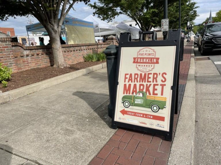Franklin Five Points Farmers Market Now Open